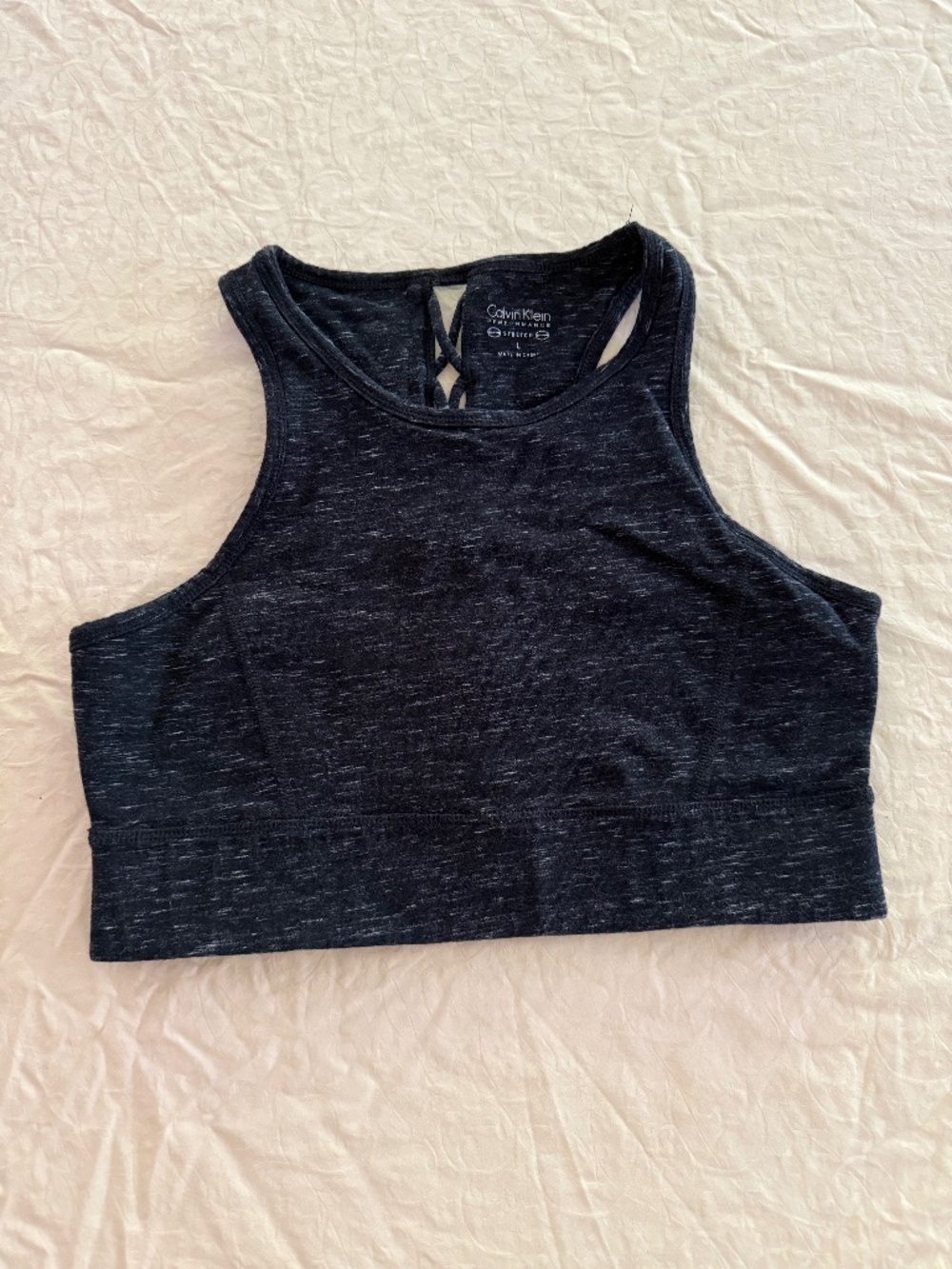 Calvin Klein Performance Workout Top black & white size L